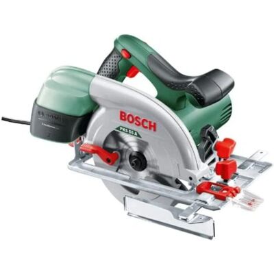 Sierra circular Bosch PKS 55 A - Corte preciso en madera - 55mm máximo Sierra circular Bosch PKS 55 A - Corte preciso en madera - 55mm máximo