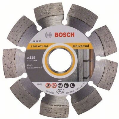 Bosch Modell 2608602564 - Universal Diamantsägeblatt 115mm Bosch Modell 2608602564 - Universal Diamantsägeblatt 115mm