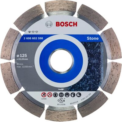 Disc diamantat Bosch 125x22 SEG Piatră - Standard pentru tăierea pietrei Disc diamantat Bosch 125x22 SEG Piatră - Standard pentru tăierea pietrei