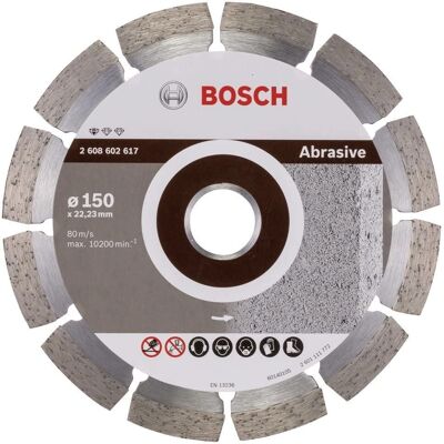 Disco diamantato Bosch 150mm - Elevata Durata Disco diamantato Bosch 150mm - Elevata Durata