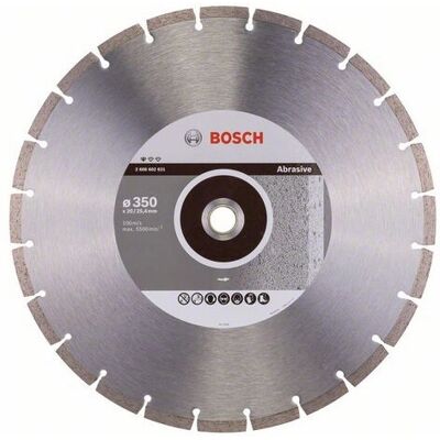 Bosch 2608602621 Lames diamantées - Scie circulaire - 35cm - Publicité Bosch 2608602621 Lames diamantées - Scie circulaire - 35cm - Publicité