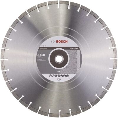 Disco diamantato Bosch - 450mm, foro 25,4mm - Alta Durata Disco diamantato Bosch - 450mm, foro 25,4mm - Alta Durata