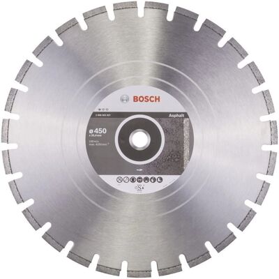 Disco diamantato Bosch - 450mm, per asfalto e cemento Disco diamantato Bosch - 450mm, per asfalto e cemento