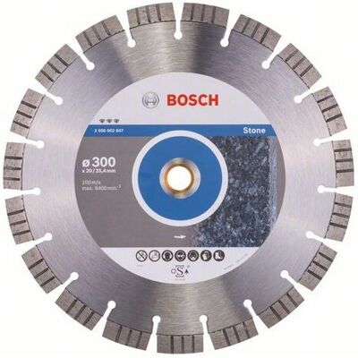 Disco diamantato Bosch 2608602647 per pietra - Accessorio per sega circolare Disco diamantato Bosch 2608602647 per pietra - Accessorio per sega circolare
