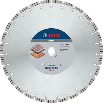 Bosch Modello 2608602649 Disco diamantato da taglio - Per pietra Bosch Modello 2608602649 Disco diamantato da taglio - Per pietra