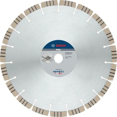 Lama diamantata Bosch Professionale - Migliore per il cemento - 300mm Lama diamantata Bosch Professionale - Migliore per il cemento - 300mm