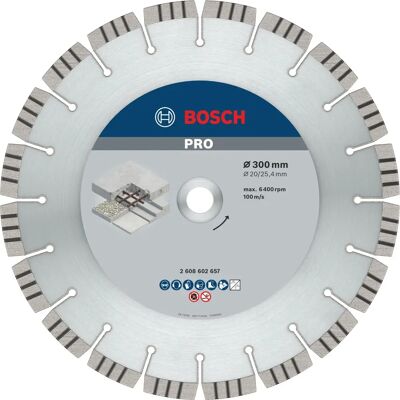 Bosch Modello 2608602657 - Disco diamantato per calcestruzzo Bosch Modello 2608602657 - Disco diamantato per calcestruzzo