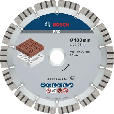 Bosch Modell 2608602682 - Diamanttrennscheibe für abrasive Materialien Bosch Modell 2608602682 - Diamanttrennscheibe für abrasive Materialien