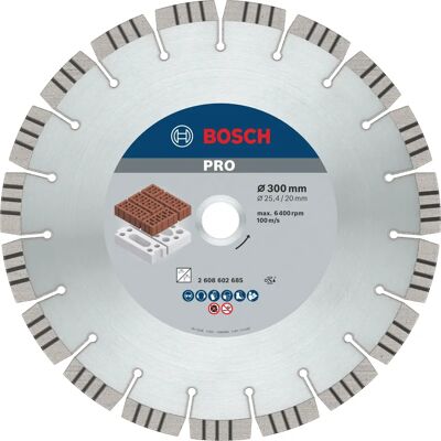 Bosch Modell 2608602685 - Diamanttrennscheibe für Schleifmaterialien Bosch Modell 2608602685 - Diamanttrennscheibe für Schleifmaterialien