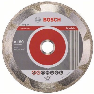 Bosch 2608602692 Diamantschneidscheibe für Marmor - Kreissägeblatt Bosch 2608602692 Diamantschneidscheibe für Marmor - Kreissägeblatt
