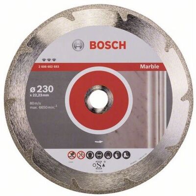 Bosch 2608602693 Diamantsägeblatt - Marmor, 23cm Bosch 2608602693 Diamantsägeblatt - Marmor, 23cm