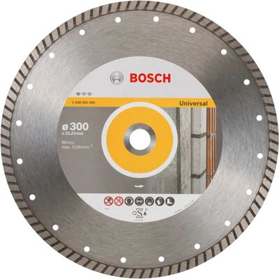 Disque diamant Bosch Professionnel - 300mm - pour Turbo Universel - Publicité Disque diamant Bosch Professionnel - 300mm - pour Turbo Universel - Publicité