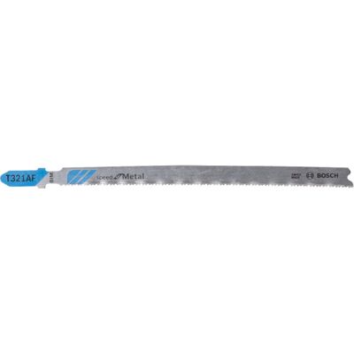 Bosch T 321 AF Bimetall Stichsägeblatt - Metall, 132 mm, 5er-Pack Bosch T 321 AF Bimetall Stichsägeblatt - Metall, 132 mm, 5er-Pack