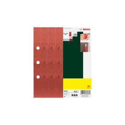 Bosch 2607017108 25 Stück Schleifpapier-Set - Feinschliff Bosch 2607017108 25 Stück Schleifpapier-Set - Feinschliff