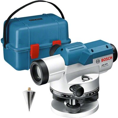 Bosch Livella Ottica GOL 20 D - Ingrandimento 20x, Distanza 60m Bosch Livella Ottica GOL 20 D - Ingrandimento 20x, Distanza 60m