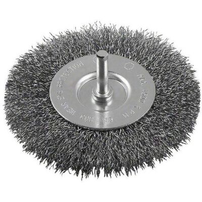 Bosch Modèle 2607017119 Brosse à disque en fil ondulé - Nettoyage léger à moyen - Publicité Bosch Modèle 2607017119 Brosse à disque en fil ondulé - Nettoyage léger à moyen - Publicité