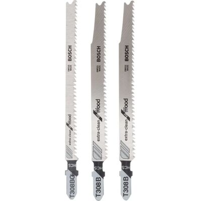 Bosch 2609256A12 Stichsägenblatt - Set mit 3 Blättern Bosch 2609256A12 Stichsägenblatt - Set mit 3 Blättern