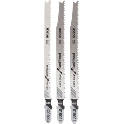 Bosch 2609256A13 Stichsägeblätter - 3 Stück Bosch 2609256A13 Stichsägeblätter - 3 Stück