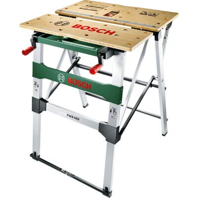Bosch PWB 600 Klappbarer Arbeitstisch - Holz, 200kg Unterstützt Bosch PWB 600 Klappbarer Arbeitstisch - Holz, 200kg Unterstützt