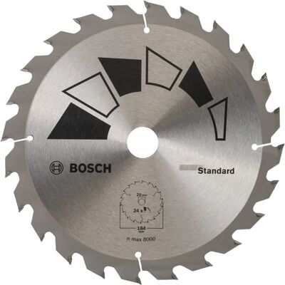 Bosch 2609256B56 - Kreissägeblatt - 24 Zähne - Hartmetall - 184 mm Durchmesser Bosch 2609256B56 - Kreissägeblatt - 24 Zähne - Hartmetall - 184 mm Durchmesser
