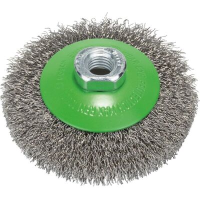 Bosch 2608622108 Konisk borste av rostfritt stål - Lätt till medelstädning - Rostfritt stål Bosch 2608622108 Konisk borste av rostfritt stål - Lätt till medelstädning - Rostfritt stål