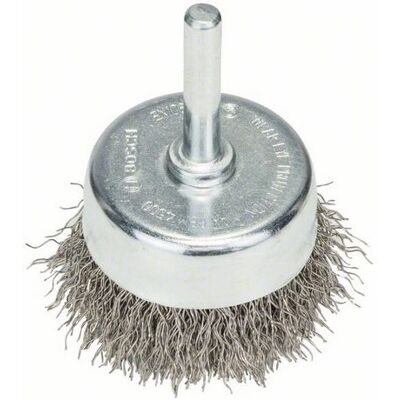 Bosch Draadwiel - 50mm, 0,3mm, Staal - Draadborstel voor slijpen Bosch Draadwiel - 50mm, 0,3mm, Staal - Draadborstel voor slijpen