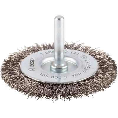 Bosch Escova de Aço Inoxidável - 70mm, 0,3mm, 10mm - Escova de Disco Bosch Escova de Aço Inoxidável - 70mm, 0,3mm, 10mm - Escova de Disco