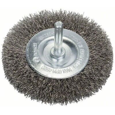 Bosch Modelo 2608622123 Roda de fio - Acabamento metálico - 80mm Bosch Modelo 2608622123 Roda de fio - Acabamento metálico - 80mm