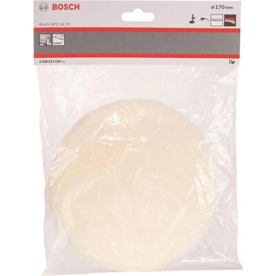 Bosch 170 mm Lammfell Scheibe - Polierwerkzeug Bosch 170 mm Lammfell Scheibe - Polierwerkzeug