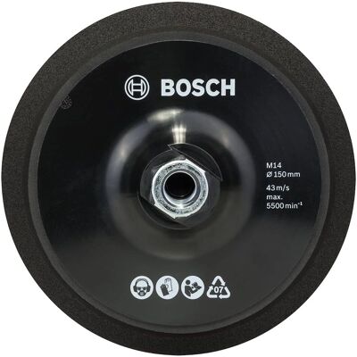 Bosch 2608612027 Slipplatta krok & ögla Ø 150mm M14 - Slipplatta Bosch 2608612027 Slipplatta krok & ögla Ø 150mm M14 - Slipplatta