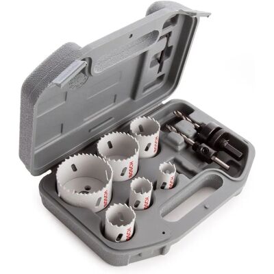 Ensemble de Scies-Perceuses Bosch de 9 Pièces - Set de scies - Publicité Ensemble de Scies-Perceuses Bosch de 9 Pièces - Set de scies - Publicité