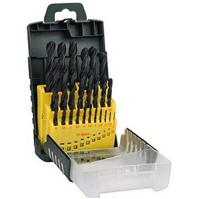 Bosch Professional 25-delars HSS-R Metallborrset - Borrset Bosch Professional 25-delars HSS-R Metallborrset - Borrset