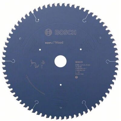 Bosch 2608642499 Hoja de sierra circular - Madera, 72T, 300mm Bosch 2608642499 Hoja de sierra circular - Madera, 72T, 300mm