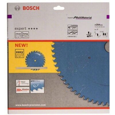 Bosch 2608642528 Circular Saw Blade - 25.4cm Bosch 2608642528 Circular Saw Blade - 25.4cm