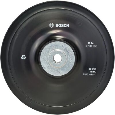 Bosch Almofada de suporte macia - 180mm - M14 Bosch Almofada de suporte macia - 180mm - M14