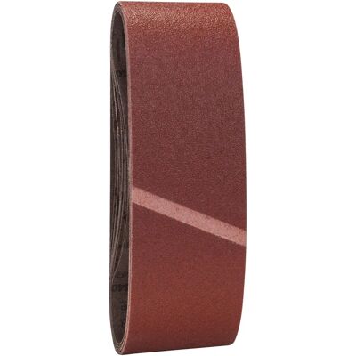 Bosch Tillägg 2607017156 Slipbandsset - 75x457mm, Korn 60-100 Bosch Tillägg 2607017156 Slipbandsset - 75x457mm, Korn 60-100