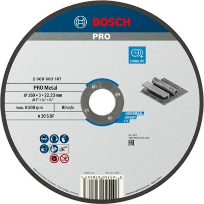 Bosch Bosh 2608603167 Metallschneidedisk - Zuverlässige Sicherheitsstandards Bosch Bosh 2608603167 Metallschneidedisk - Zuverlässige Sicherheitsstandards