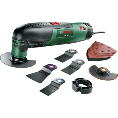 Bosch PMF 190 E Utensile Multifunzionale - 190W, Velocità Variabile Bosch PMF 190 E Utensile Multifunzionale - 190W, Velocità Variabile