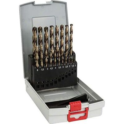 Bosch 2608587014 19er HSS-CO Metallbohrer-Set - 1-10mm Bosch 2608587014 19er HSS-CO Metallbohrer-Set - 1-10mm