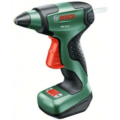 Pistolet à Colle Chaude Portable Sans Fil Bosch - Modèle PKP 3.6 LI - Publicité Pistolet à Colle Chaude Portable Sans Fil Bosch - Modèle PKP 3.6 LI - Publicité