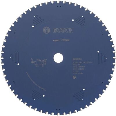 Bosch MicroteQ Steel Circular Saw Blade - Impact Resistant - 305mm Bosch MicroteQ Steel Circular Saw Blade - Impact Resistant - 305mm