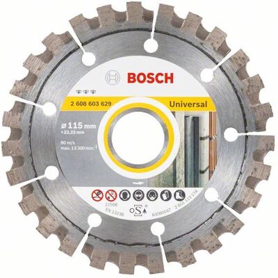 Bosch Modèle 2608603629 Disque diamant universel - Construction - Publicité Bosch Modèle 2608603629 Disque diamant universel - Construction - Publicité