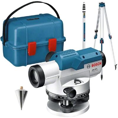 Bosch Professional GOL 20 D Nivel optic - Zoom 20x - Utilizare exterior Bosch Professional GOL 20 D Nivel optic - Zoom 20x - Utilizare exterior