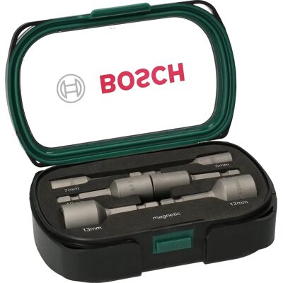 Zestaw kluczy nasadowych Bosch 2607017313 - 6 sztuk, kompakt Zestaw kluczy nasadowych Bosch 2607017313 - 6 sztuk, kompakt