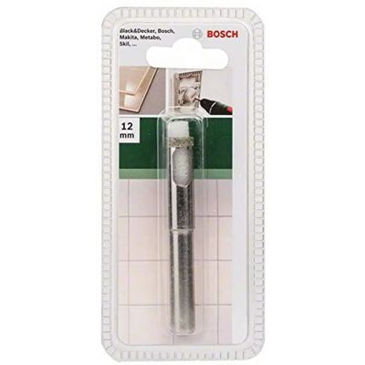 Bosch Diamantbohrer - 12mm Nass - Diamantbohrkrone für Fliesen Bosch Diamantbohrer - 12mm Nass - Diamantbohrkrone für Fliesen