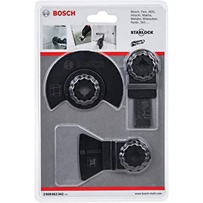 Bosch Multitool Fliesenset - 3-teiliges Zubehör für Bad & Fliesen Bosch Multitool Fliesenset - 3-teiliges Zubehör für Bad & Fliesen