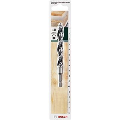 Bosch 2609255159-10 Holzbohrerspitze - Sechskant - 10mm Bosch 2609255159-10 Holzbohrerspitze - Sechskant - 10mm