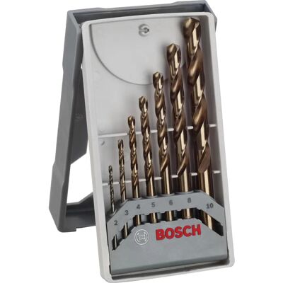Bosch Modèle PRO Ensemble de Forets Spirale en Acier Inoxydable HSS-Co - 7 Pièces - Publicité Bosch Modèle PRO Ensemble de Forets Spirale en Acier Inoxydable HSS-Co - 7 Pièces - Publicité