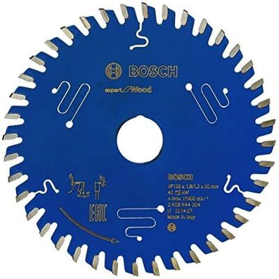 Bosch MicroteQ Hartmetallkreissägeblatt - Holz - 120mm x 20mm x 1,8mm - 40 Zähne Bosch MicroteQ Hartmetallkreissägeblatt - Holz - 120mm x 20mm x 1,8mm - 40 Zähne