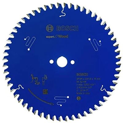 Bosch Bosch 2608644037 Lama da sega circolare - 56 denti, Blu Bosch Bosch 2608644037 Lama da sega circolare - 56 denti, Blu
